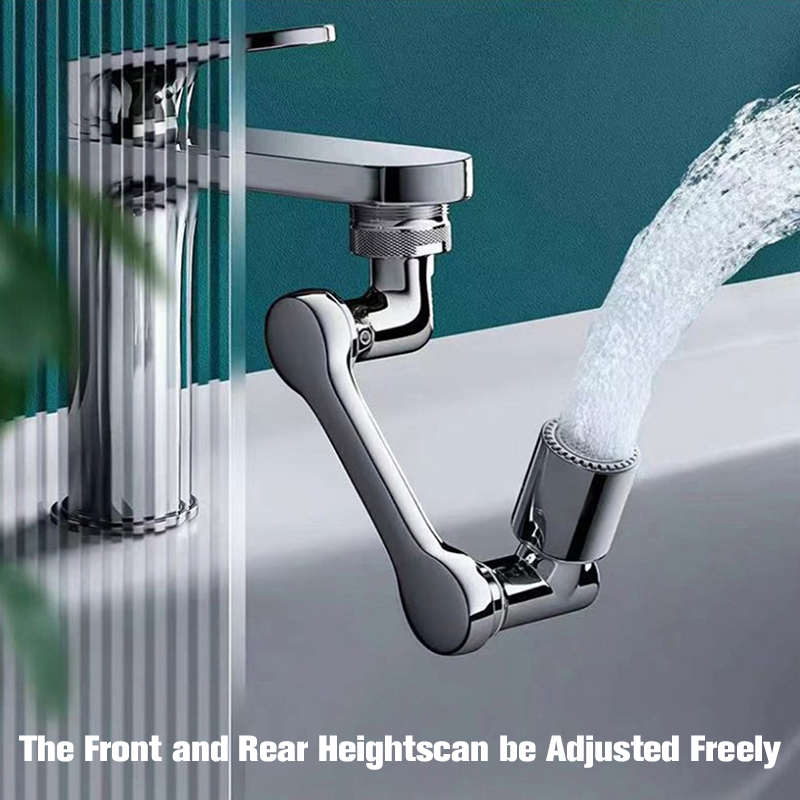 Dual Mode Tap Nozzle – 360° Rotatable Water Saver Faucet Sprayer for Kitchen Sink